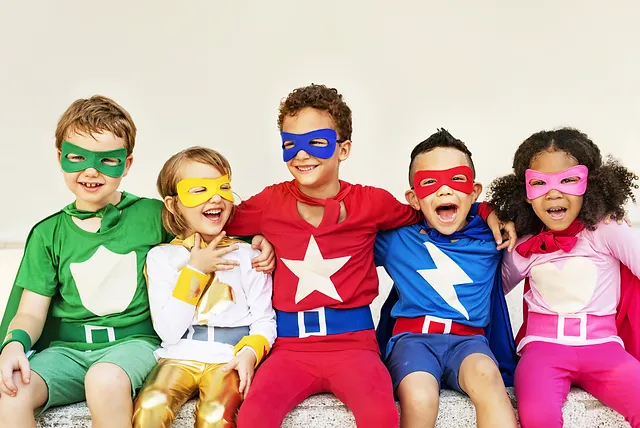 Kids Superheroes Party Theme Costumes - Maqam